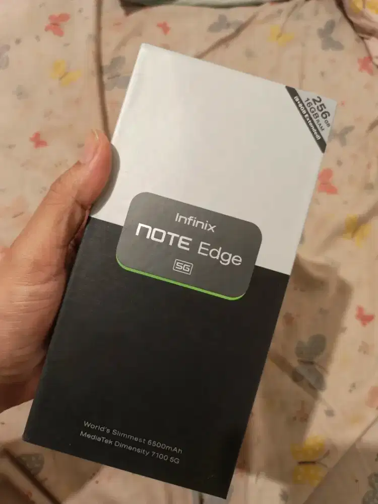 Infinix note edge 8/256