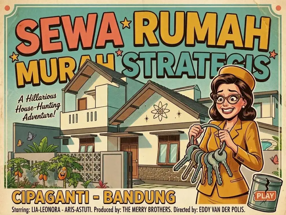 DISEWA RUMAH DI CIPAGANTI, CIHAMPELAS, SETIABUDI, BANDUNG KOTA.