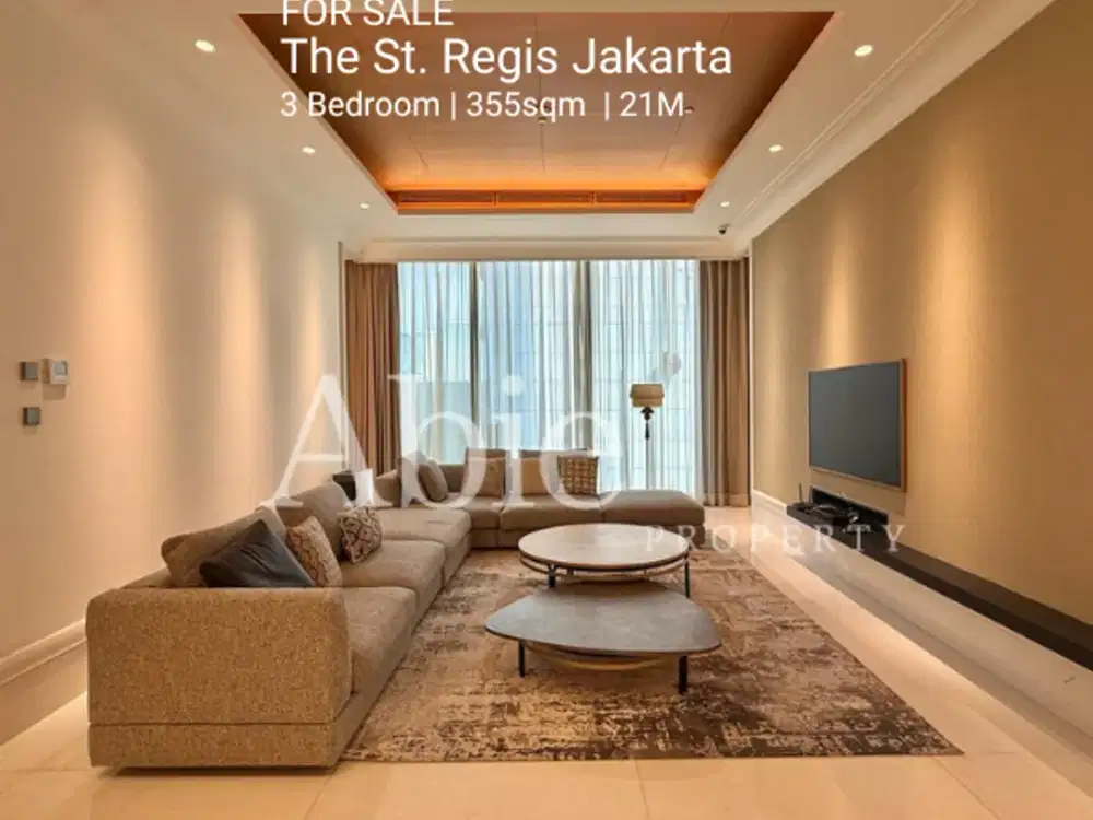 FAST SALE Apartment The St. Regis Jakarta 3BR