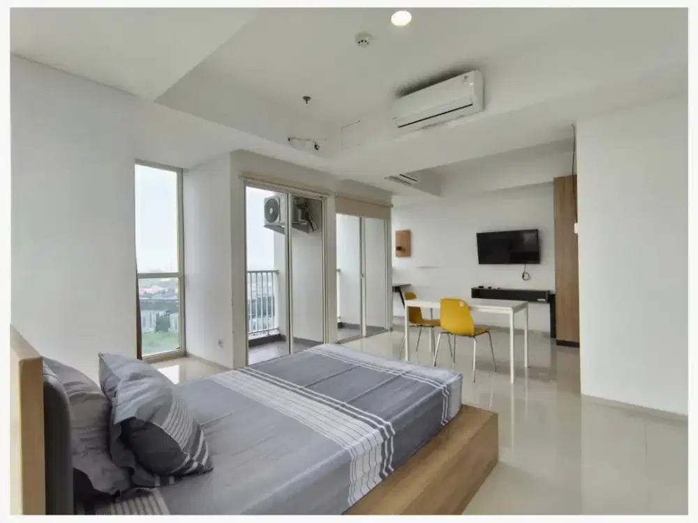 Unit Apartemen Pacific Garden Samping Binus University Alam Sutera Full Furnished