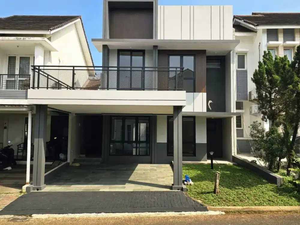 Jual Rumah Baru Renov The Green BSD Serpong Tangerang dekat Tol Jakarta