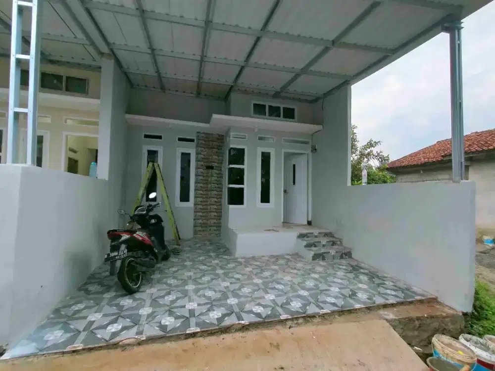 Rumah ready free canopi..