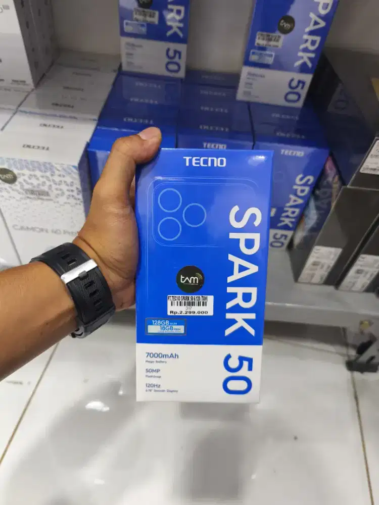 TECNO SPARK 50 4/128GB | ATLANTIS DAHSYAT
