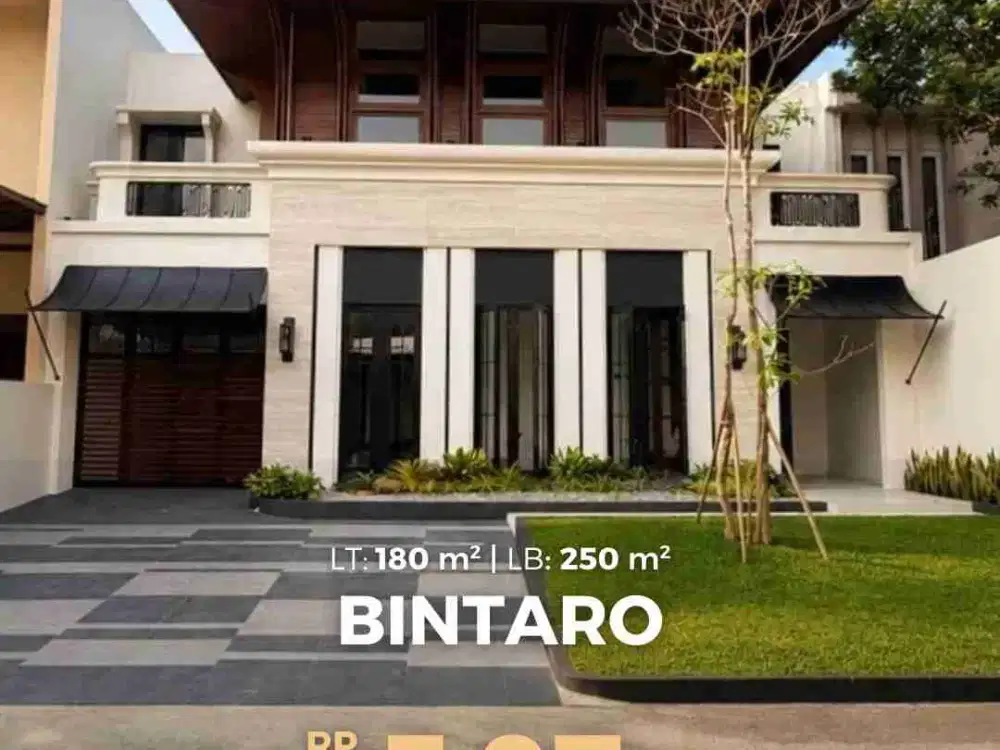Dijual rumah baru di cluster bintaro sektor 9