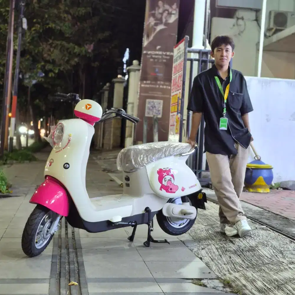 SEPEDA LISTRIK YUANQI MIA TAHAN AIR HEMAT BATERAI