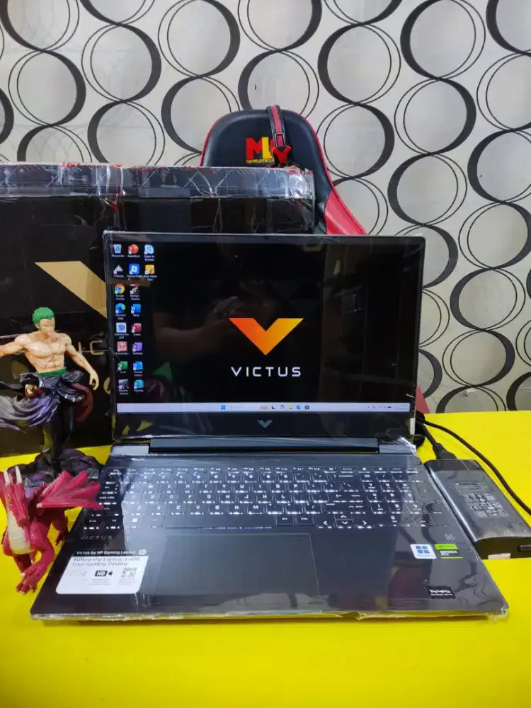 [VGA RTX] HP Victus 15 Gaming & Design Ryzen 7 Siap Pakai