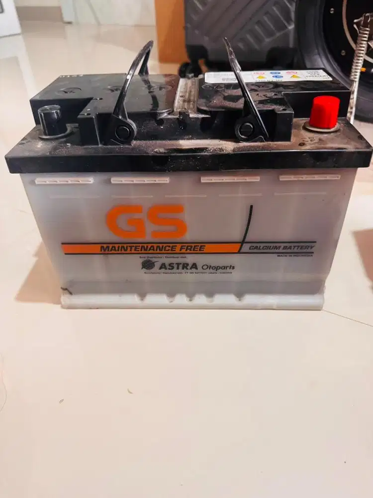 Aki GS Astra ORIGINAL Second untuk Fortuner Kondisi msh bgs siap pakai