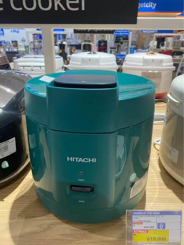 Promo menarik cicilan Hitachi Rice cooker