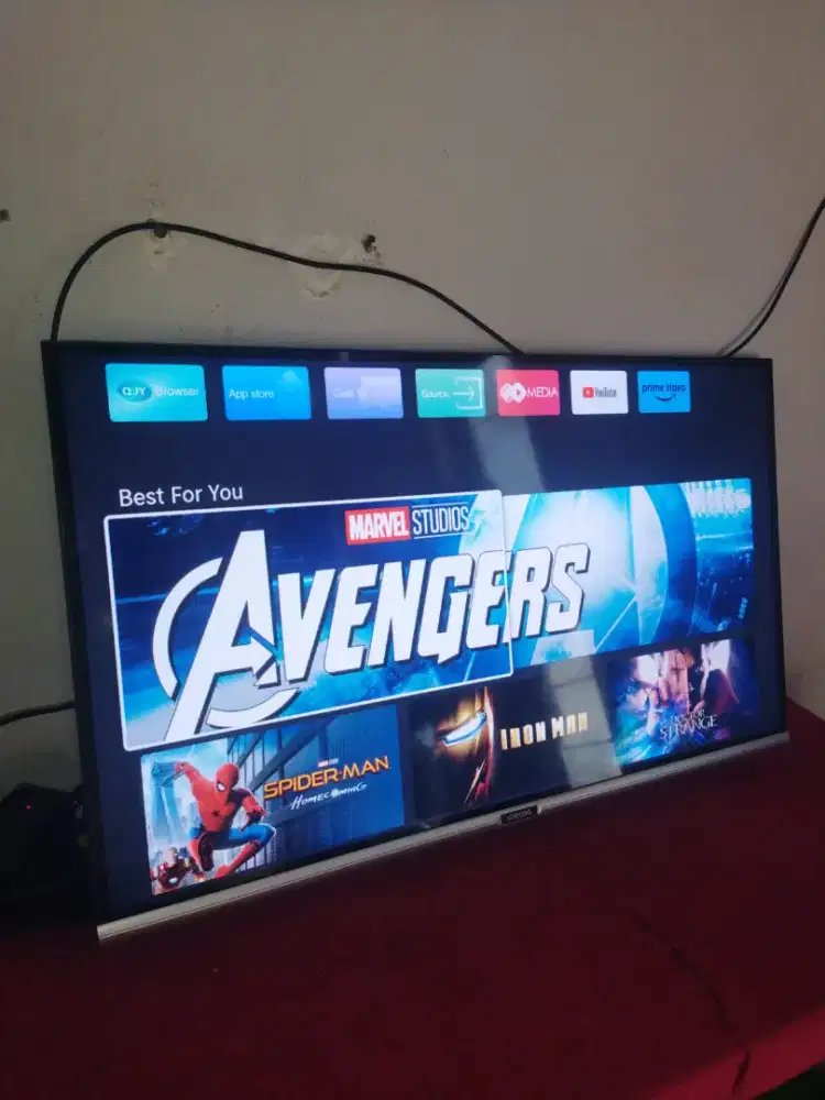 smart tv coocaa 32inch digital noken mulus