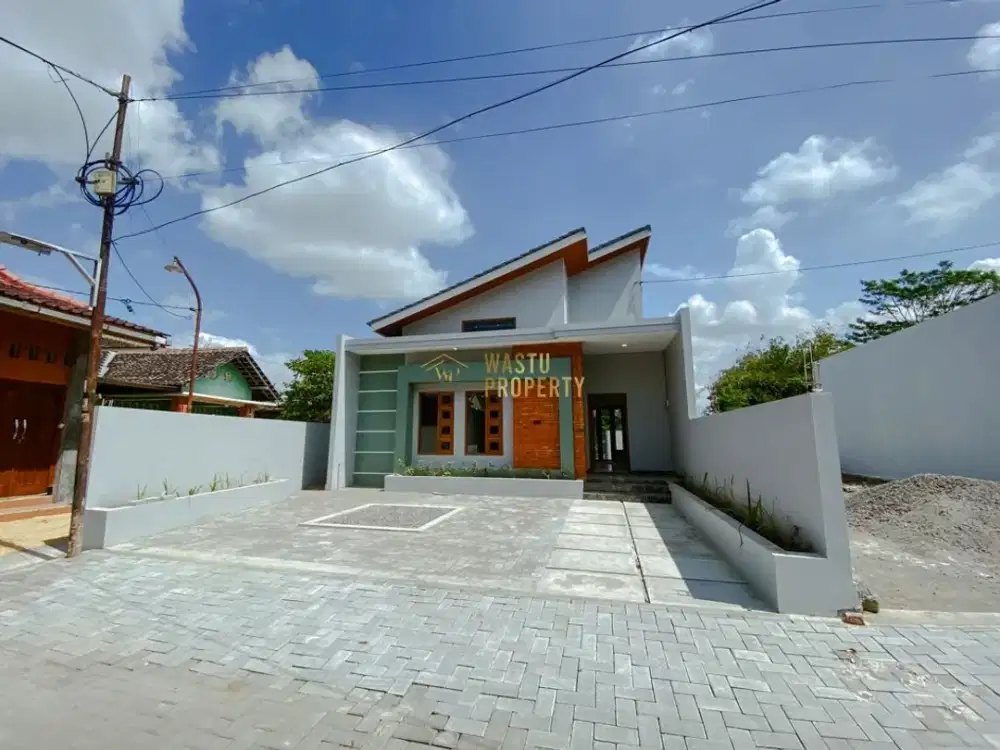 Rumah Siap Huni Lahan Luas Harga Murah Dekat SMP N 1 Kalasan Sleman