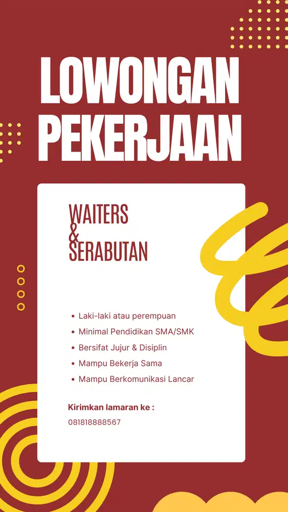 Lowongan Pekerjaan