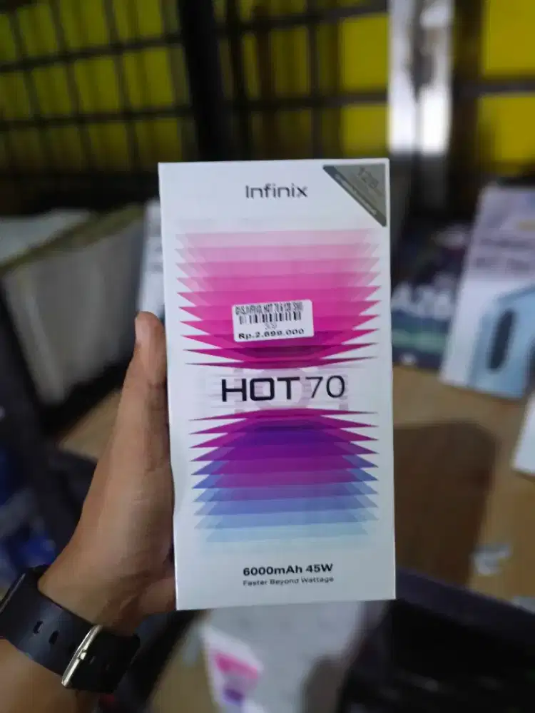 INFINIX HOT 70 12/128GB 'ATLANTIS DAHSYAT'