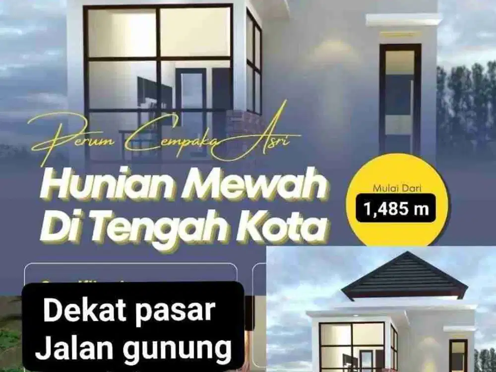 Promo Rumah Baru 2Lt Strategis Gn Andakasa Padangsambian Denbar Jl5mtr