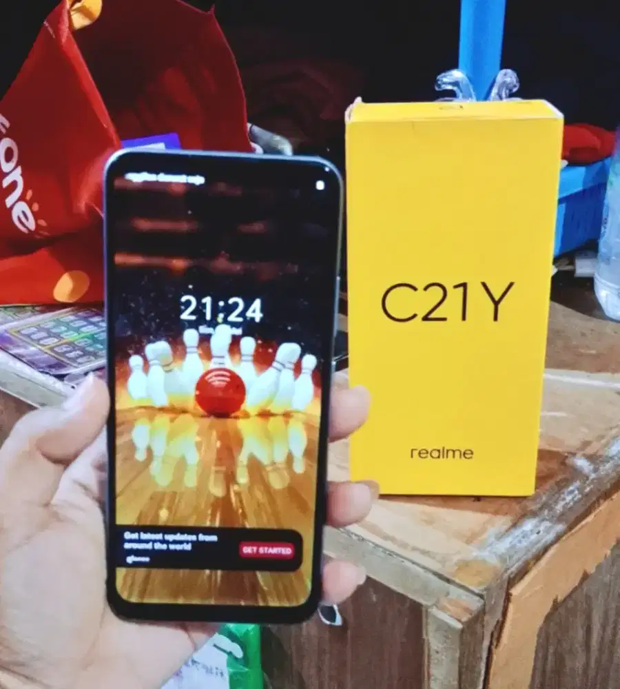Realme c21y ram 4/64 Fullset Nomines