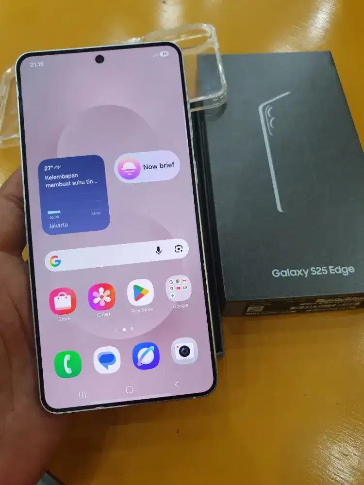 Samsung s25 edge 12/256 gb sein resmi