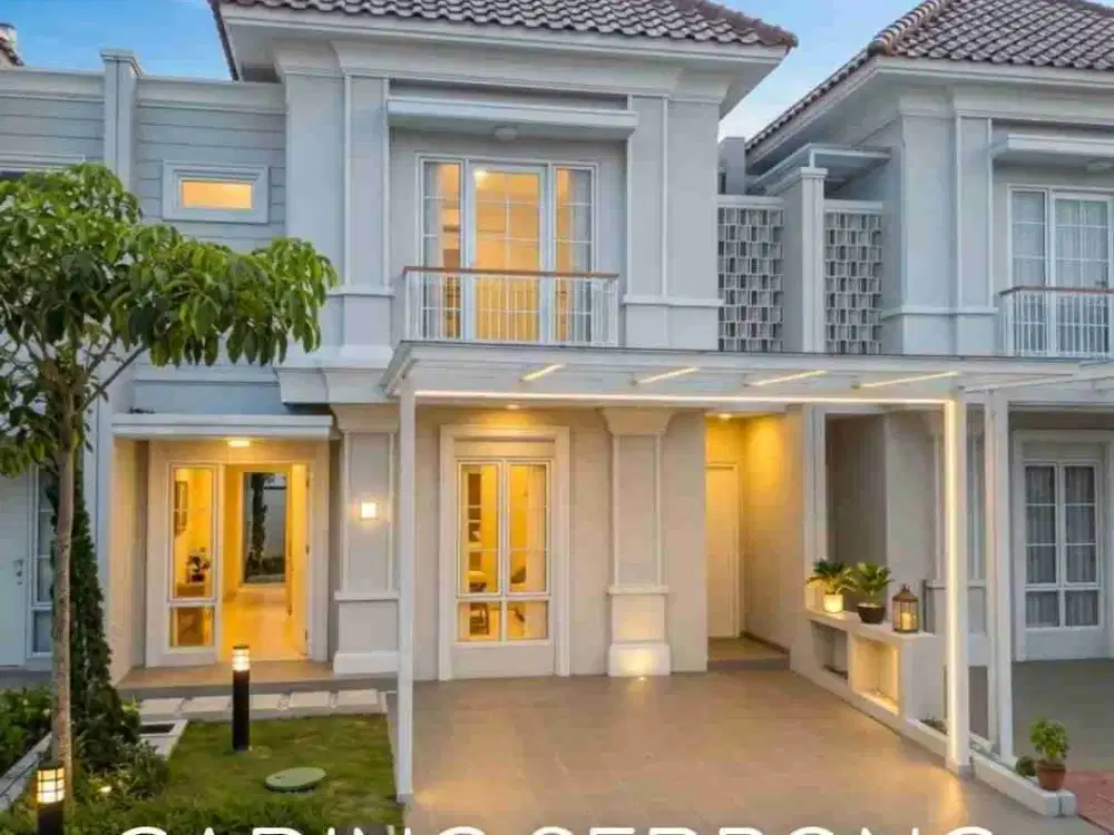 Brand New Menaggio Village 8X17, 2 Lantai, Siap Huni