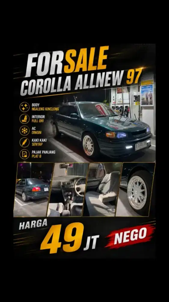 Toyota All New Corolla 1997 M/T