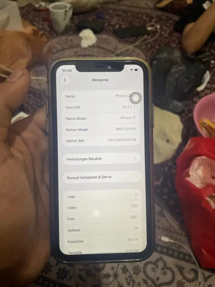 Iphone 11 64gb batangan
