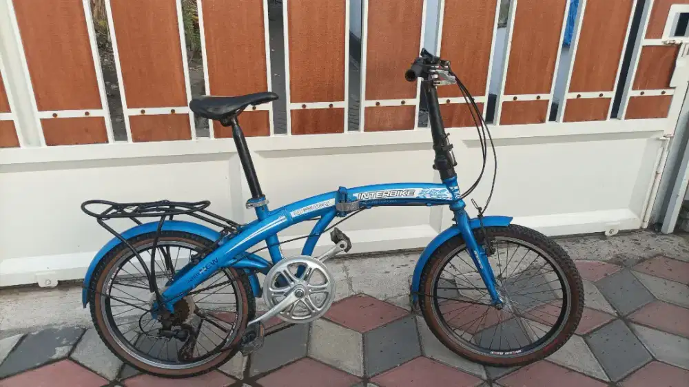 Sepeda lipat interbike siap gowes