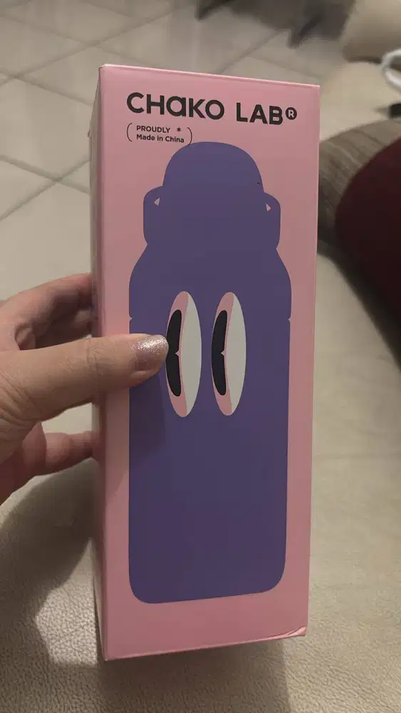 Tumbler / Botol Chako Lab kondisi baru (lengkap box,surat) jual murah