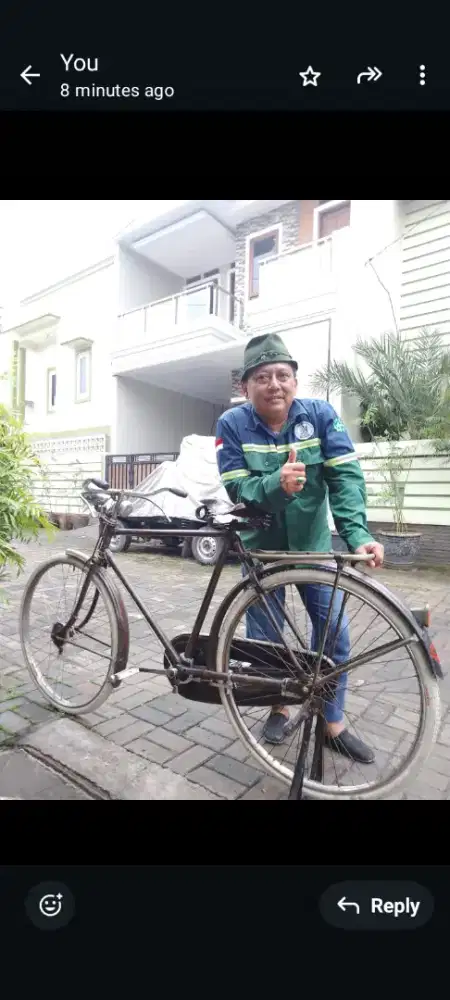 Sepeda ontel lawas