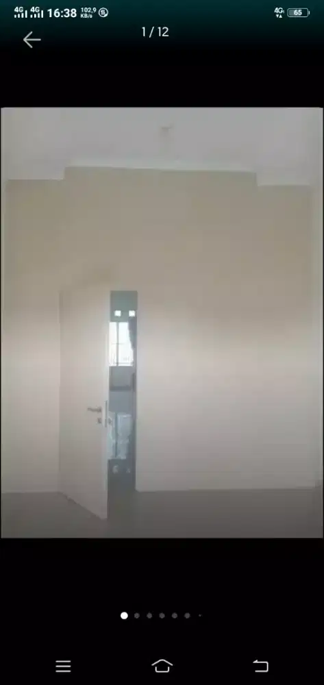 Plafon partisi kanopi Alumunium lis gypsum