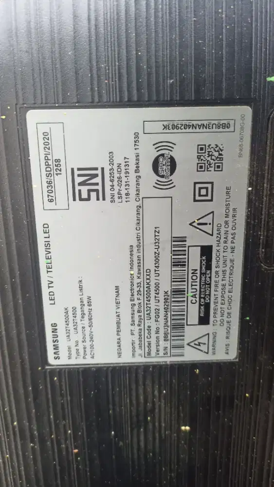 Dijual TV samsung 32 inch tahun 2020