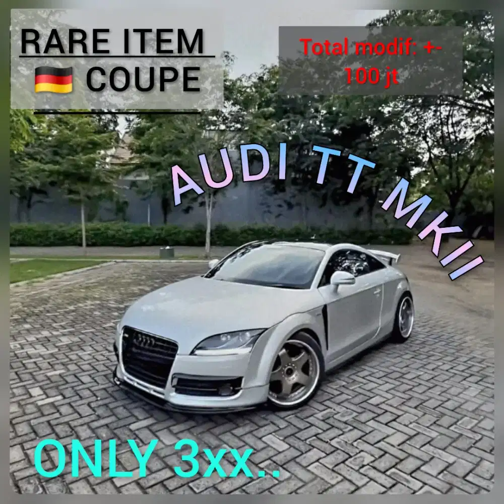 Audi TT 8j MKii. Rare Coupe