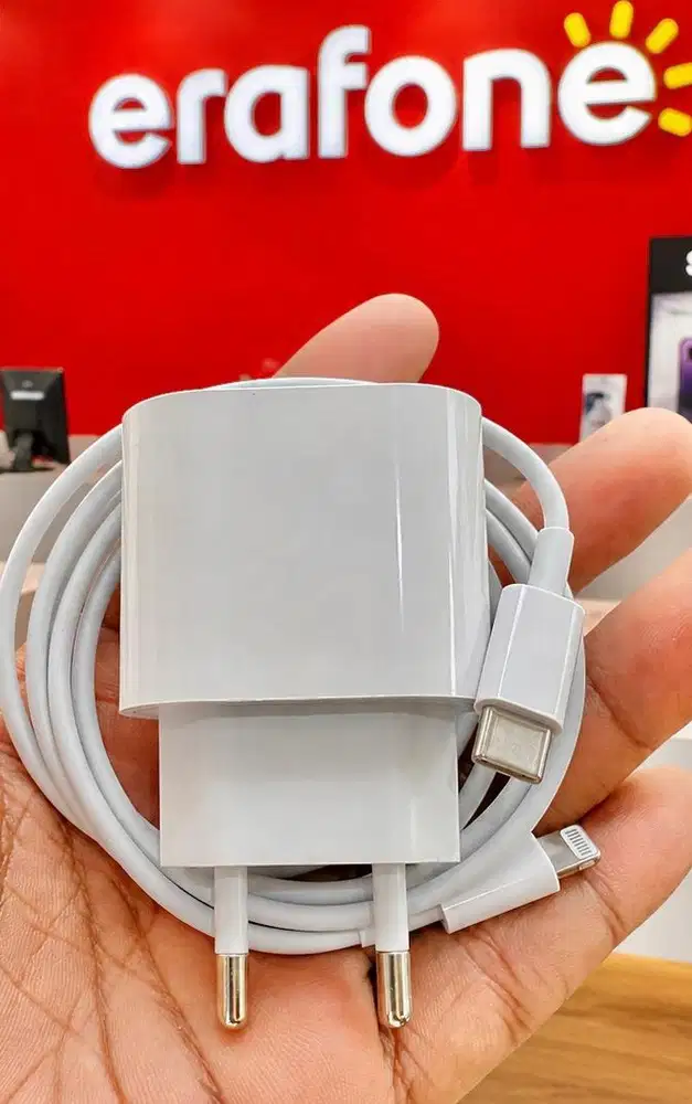 charger iphone 20wat original second cabutan hp