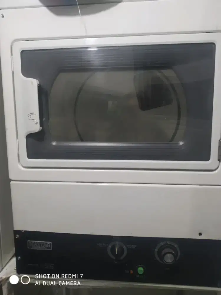 Drayer maytag pintu kaca dn mesin cuci LGkap 20 kg