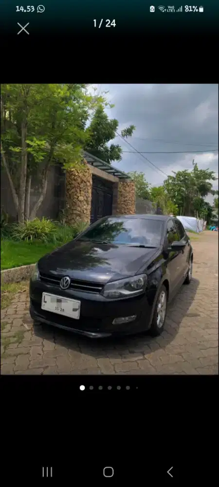 Jual mokas VW polo 2013