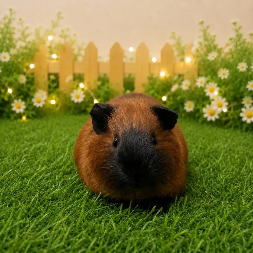 Marmut California / guinea pig red