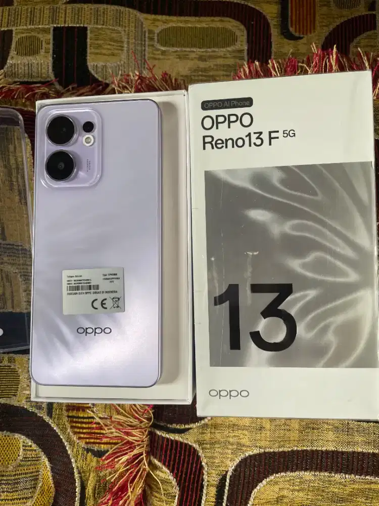 Oppo Reno 13F 5G ram 12/256gb fullset ori