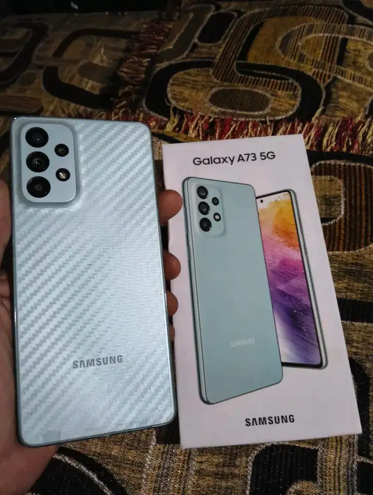 Samsung A73 5G 8/256gb mulus jamin normal