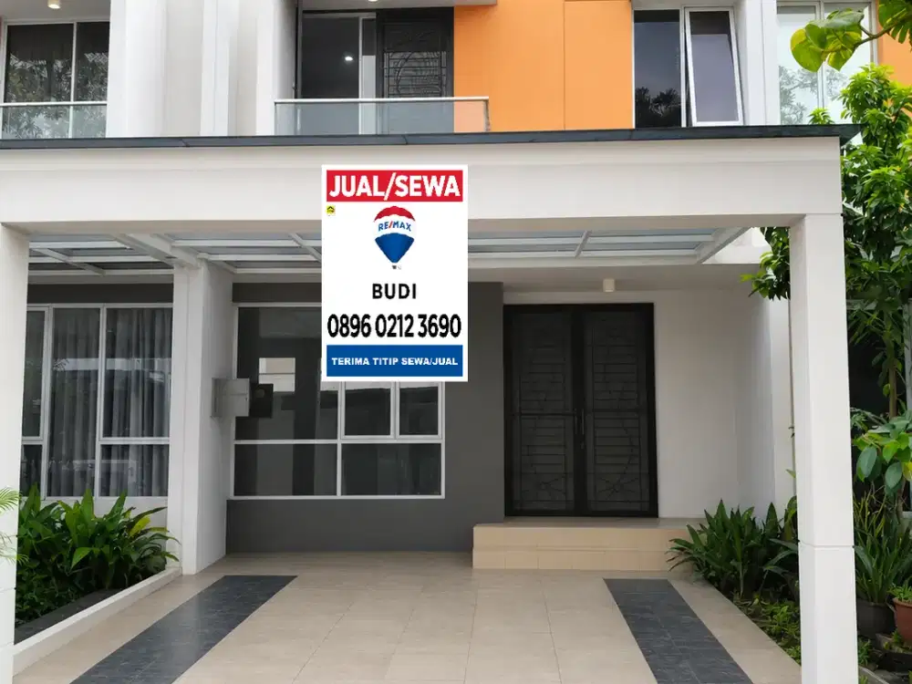 Disewa Dijual Rumah Cluster Sedayu City Kelapa Gading Ada ac dan Kitchen 2Tk 3+1 KT LT 6 X 15