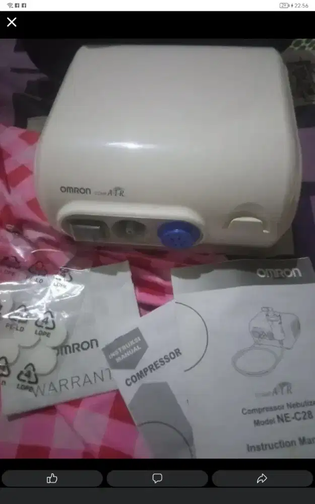 nebu omron 2x pakai
