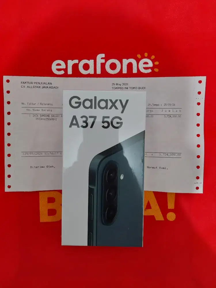 SAMSUNG A37 5G 8/256 NEW SEGEL RESMI