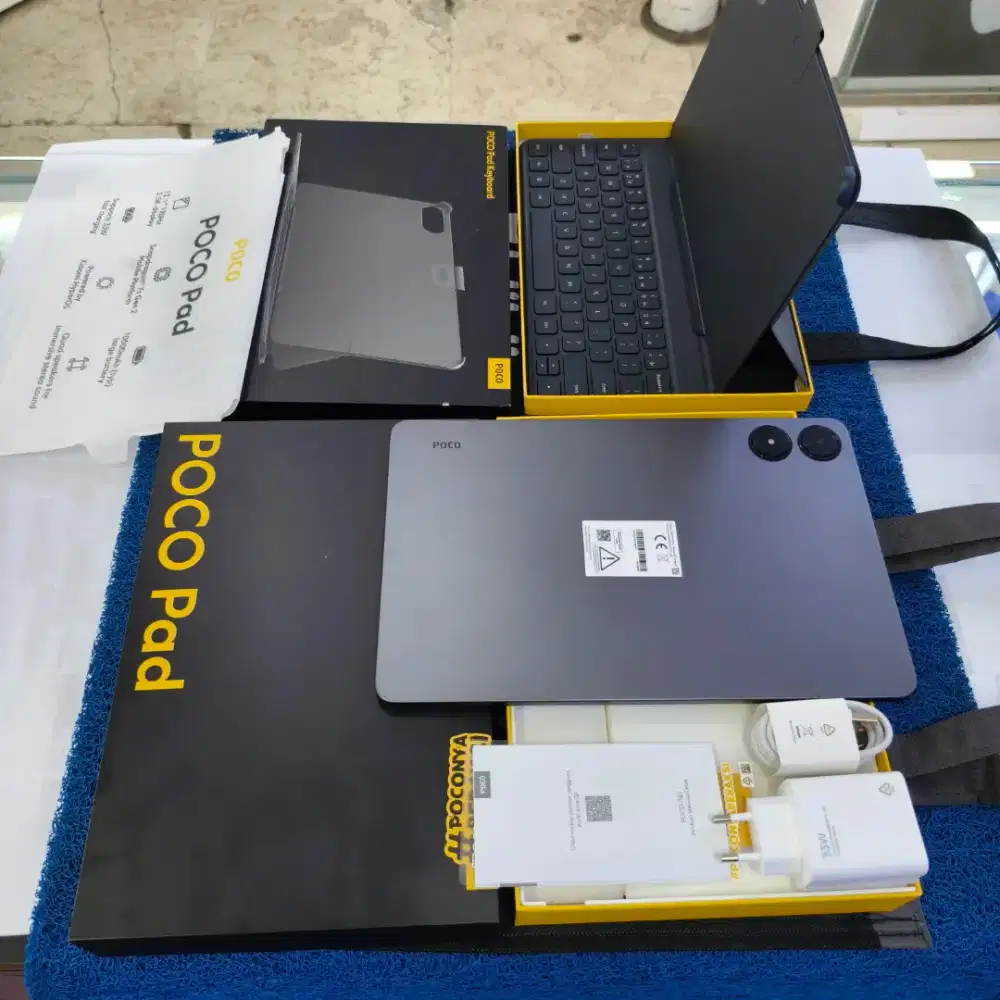 Poco Pad 8/256gb + Keyboard Original 99% perfeck like new Ex Grs resmi