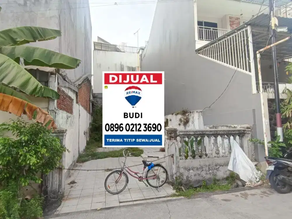 Dijual Tanah Kavling Lahan Rumah Tua Gading Elok Kelapa Gading Hadap Utara Barat LT 6 X 17