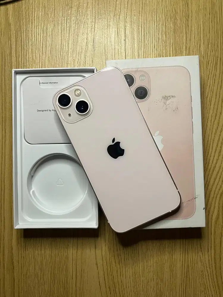 Iphone 13 inter pink 128 fullset