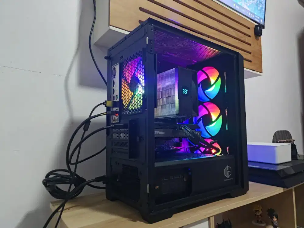 Jual/TT PC Intel Core i5 Gen 12400F RTX 4060 8gb Ram 16gb Ssd Nvme 1tb
