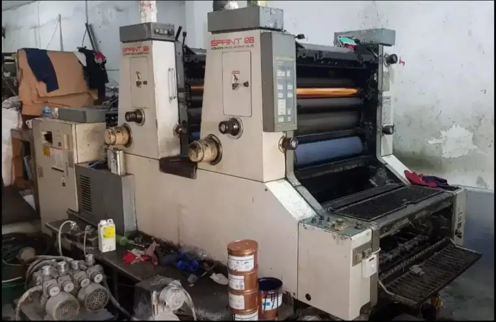 Mesin offset komori 2 warna 226