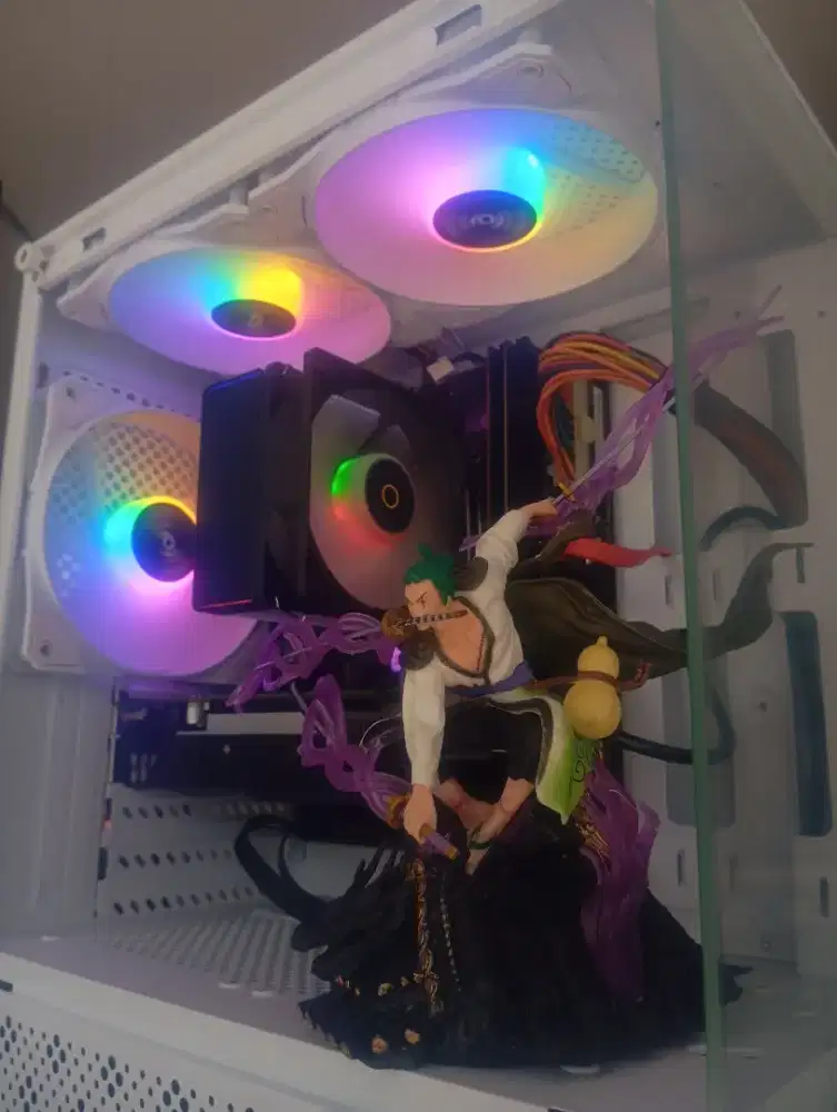 Komputer Full Set GEN 10 4.10 Ghz PC+Monitor Samsung Curved 24 inchi