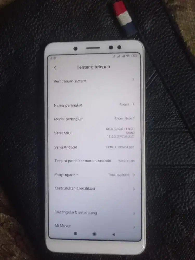 Xiomi note 5 pro ram 4/64 snapdrgon 636 mulus orian no minus