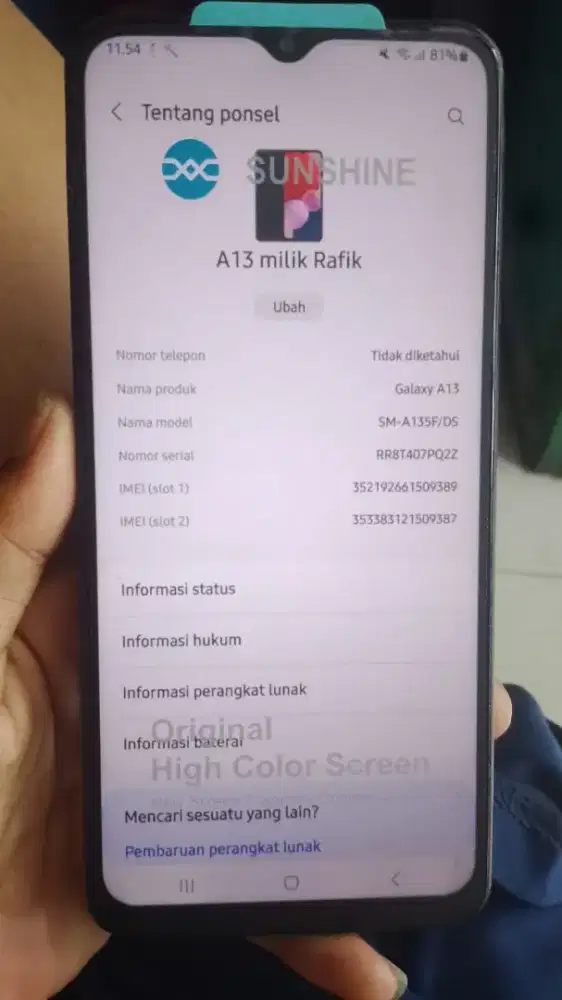 Samsung A13 4/128 GB