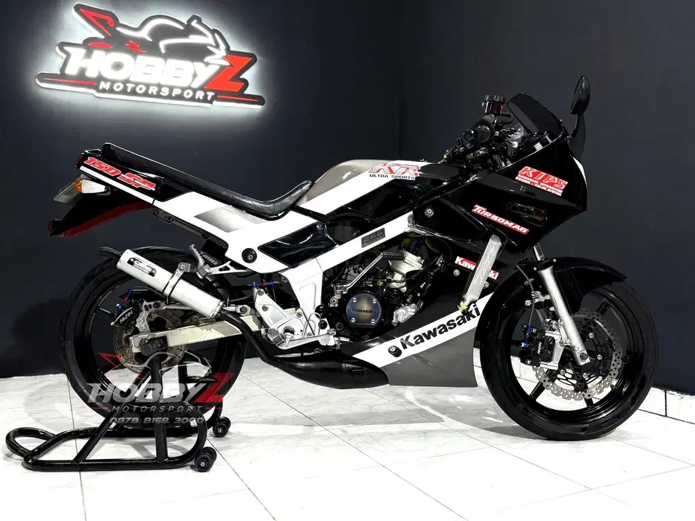 Kawasaki ninja 150 R 2015 SSR turbomag modif hedon rata kanan,istimewa