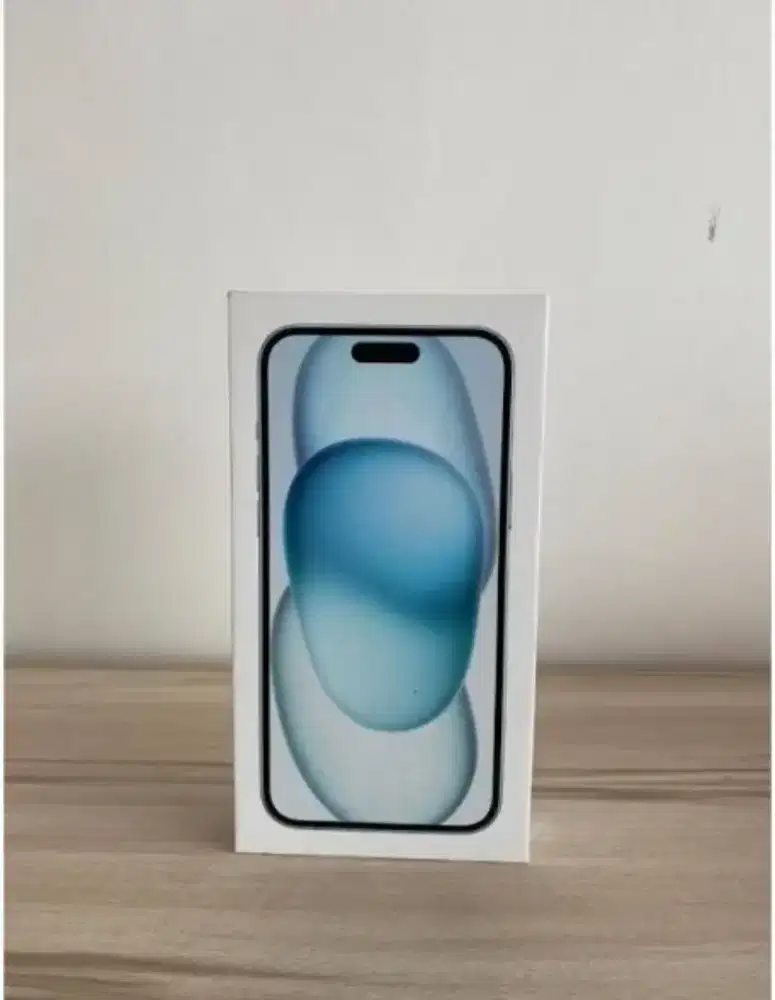 iPhone 15 blue biru BNIB garansi resmi tAm ibox