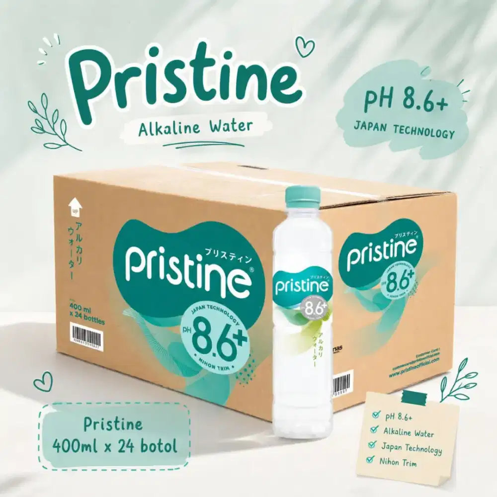 Pristine 400ml 24 Pcs Per Karton