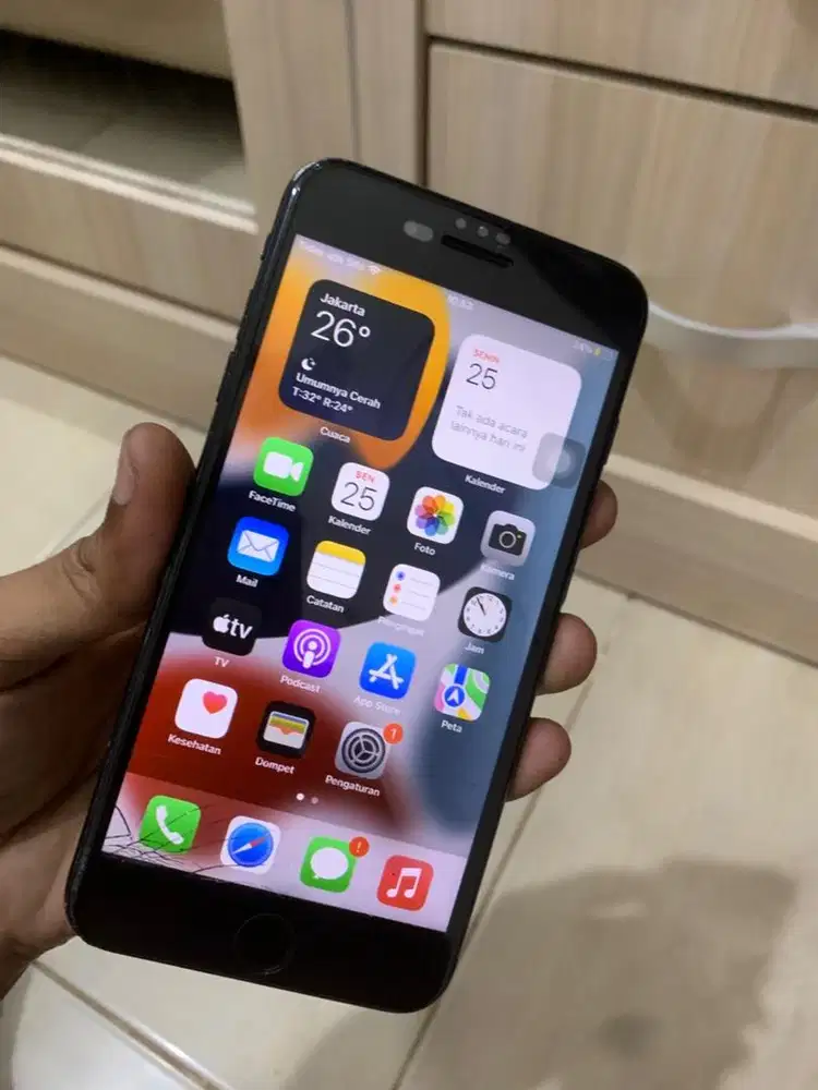 Iphone 7plus 128gb lengkap fullset