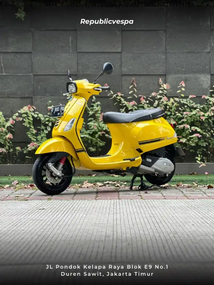 JUAL CEPAT VESPA S 125 IGET FACELIFT TAHUN 2021 PERFECT CONDITION
